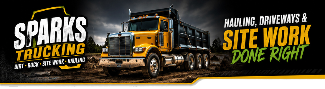Sparks Trucking — Now Hauling Dirt, Rock & More in Your Area